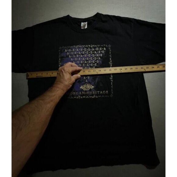 Morgan Heritage Avrakedabra 2018 Shirt Adult XL Black Short Sleeve Pullover Tee. - Picture 7 of 10
